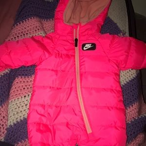 Nike snow suit for a girl